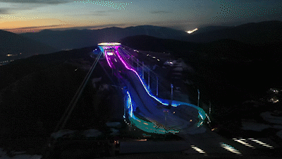 衛(wèi)星見(jiàn)證，這里如何變身“冬奧小城”