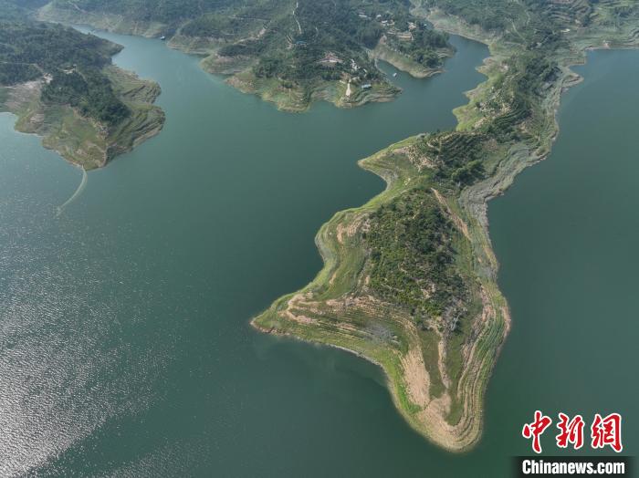 圖為生態(tài)園區(qū)的葫蘆半島。　趙亮 攝