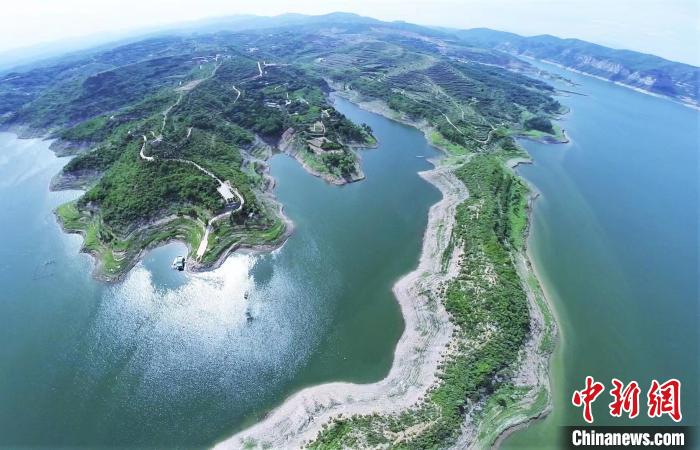 圖為航拍生態(tài)園現(xiàn)狀?！●T華 攝