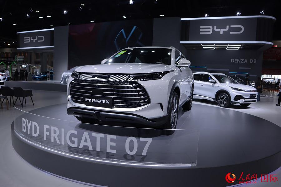 第44屆曼谷國際車展開幕。李百加攝