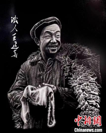 “90后”在酒泉：鍥而不舍，鐵筆生花，他只拿作品說話