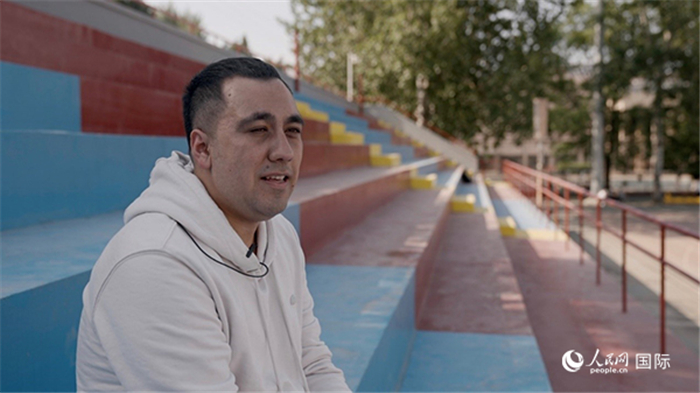 土庫曼斯坦留學生若賀曼。人民網(wǎng) 張文捷攝