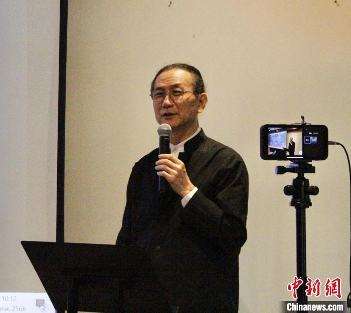 泰國泰中商務委員會主席邱威功致辭。<a target='_blank' href='/' _fcksavedurl='/'><p  align=