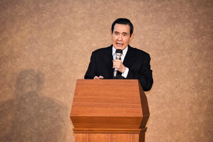  資料圖：馬英九。圖片來(lái)源：臺(tái)灣《中國(guó)時(shí)報(bào)》