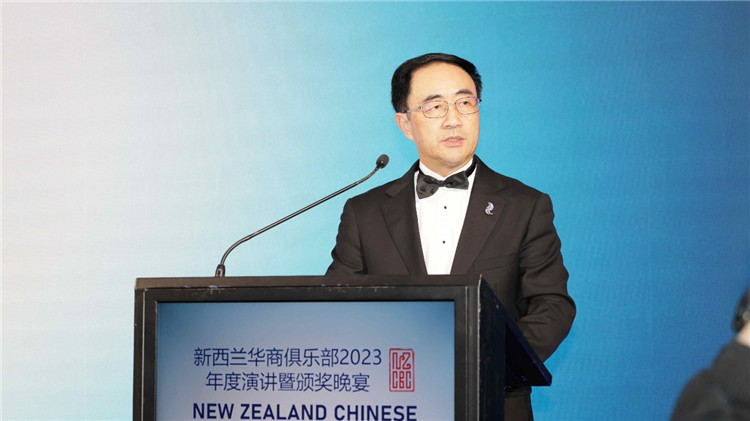 新西蘭華商聯(lián)合總會(huì)主席楊健。攝影：張凱
