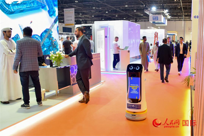 展會(huì)一角。人民網(wǎng) 塔里克·易卜拉欣攝