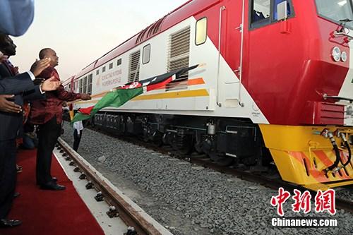 圖為2017年5月31日，蒙內(nèi)鐵路成功開通。<a target='_blank' href='/'><p  align=