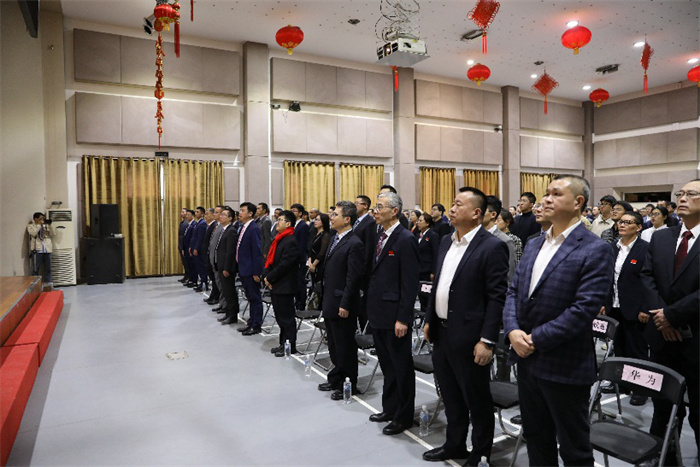 “溫暖迎春·共慶中國年”活動現場。中國駐阿爾及利亞大使館供圖