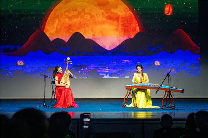  現場表演。中國駐希臘大使館供圖