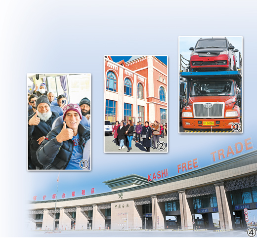 口岸繁榮，新疆成為開放前沿