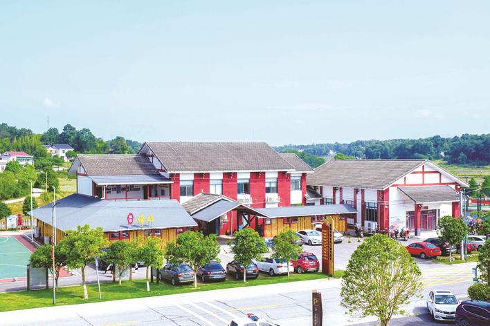 由文化站升級改造而成的“福臨驛站”，可提供度假、研學(xué)、會議、拓展、愛國主義教育等各類旅游線路，供游客自主選擇。 長沙縣供圖