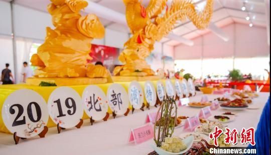 北部灣（海南儋州）旅游美食博覽會，舉辦美食評選活動(dòng)　王子謙　攝