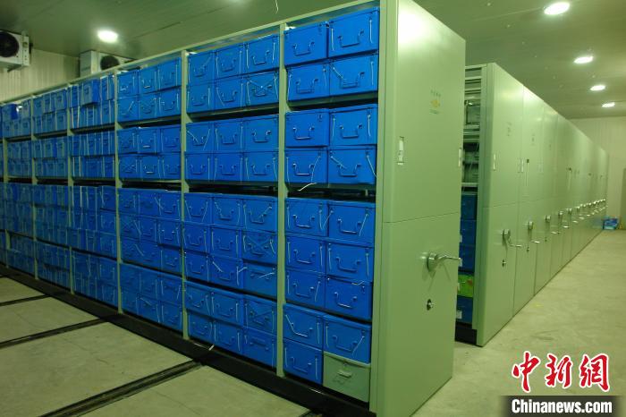 圖為國家農(nóng)作物種質(zhì)資源復份庫(西寧)?！∏嗪Ｊ∞r(nóng)業(yè)農(nóng)村廳供圖