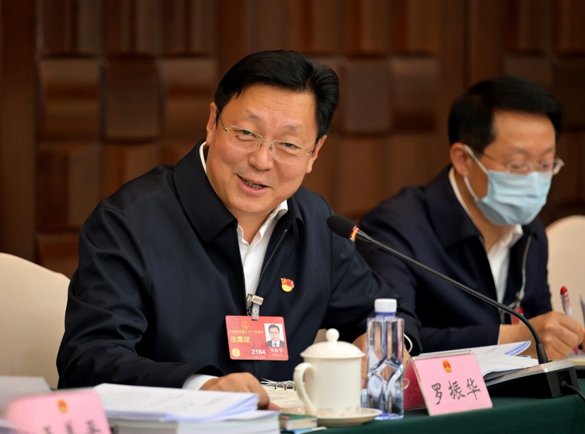 全國人大代表羅振華。