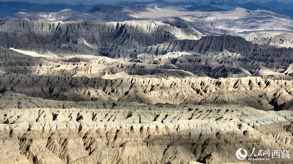 西藏阿里地區(qū)札達(dá)土林國(guó)家地質(zhì)公園。人民網(wǎng)記者 次仁羅布攝