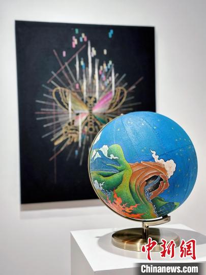 展覽現(xiàn)場(chǎng)?！□囆g(shù)中心 供圖