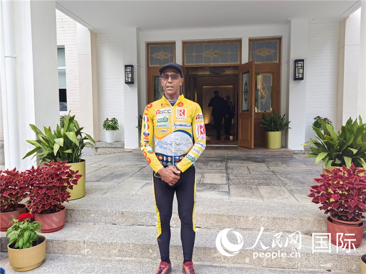 9月6日，卡里姆·穆斯塔在摩洛哥駐華大使官邸。人民網(wǎng)記者 王晶攝