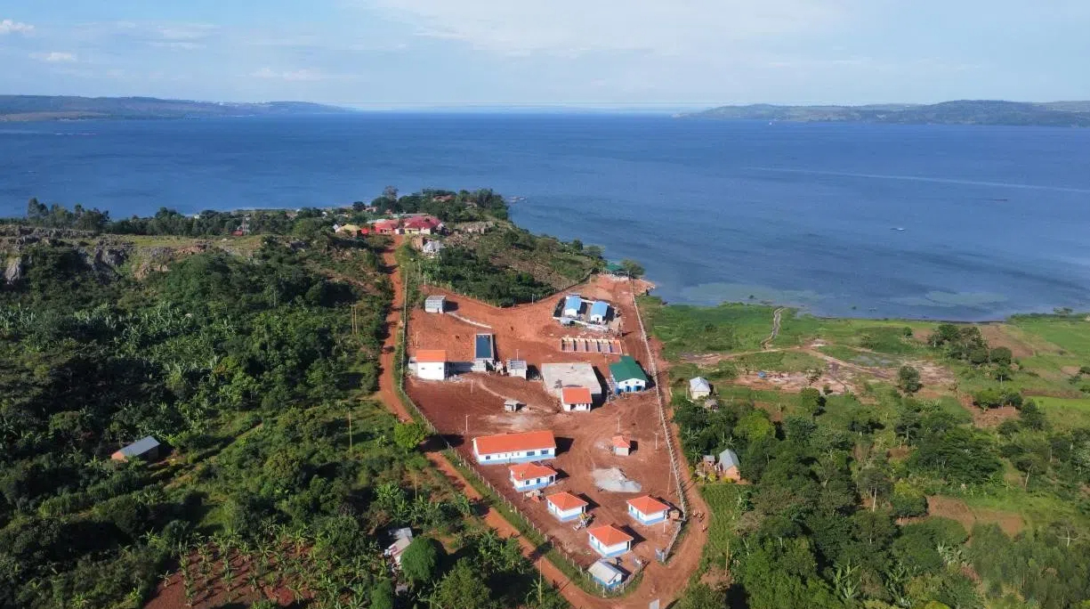 烏干達(dá)布伊奎供水項(xiàng)目建設(shè)完成。中鐵十局非洲公司供圖