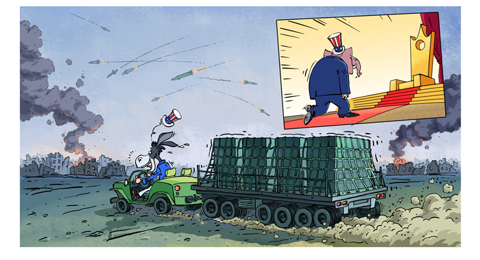 漫畫作者：馬宏亮（人民網(wǎng)版權(quán)圖片，未經(jīng)授權(quán)請勿轉(zhuǎn)載。）