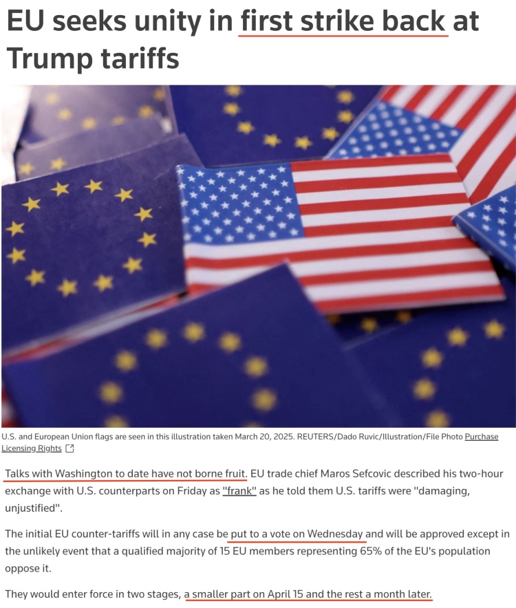 深觀察丨“只要團(tuán)結(jié)，歐盟反制美國(guó)的王牌很多”