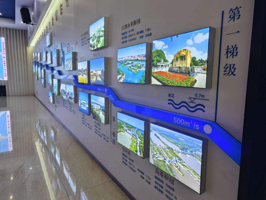 長江水跨越13級“階梯”一路北上。人民網(wǎng)記者 黃鈺攝