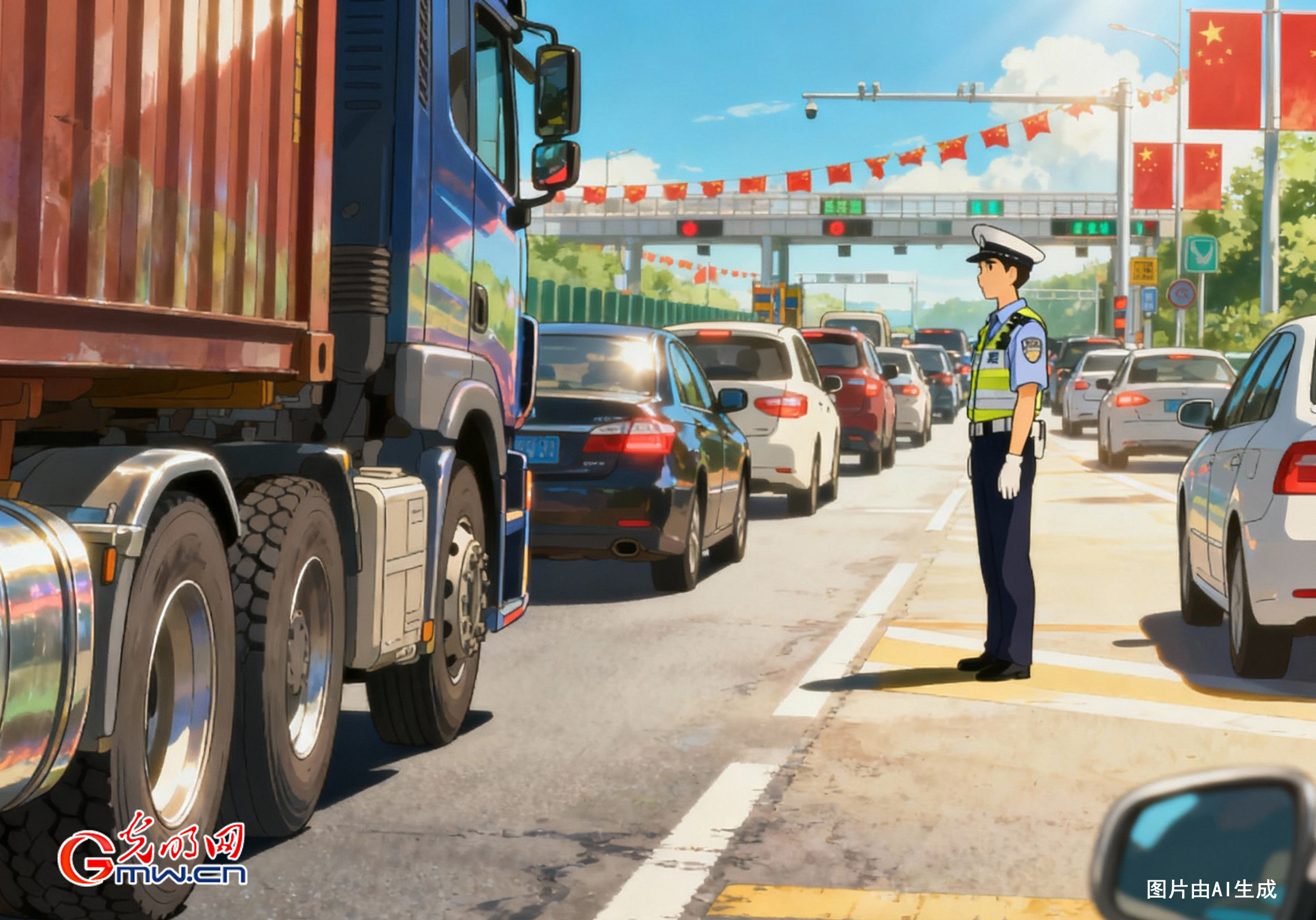 【光明漫評(píng)】國(guó)慶煙火氣，離不開(kāi)勞動(dòng)者的守護(hù)