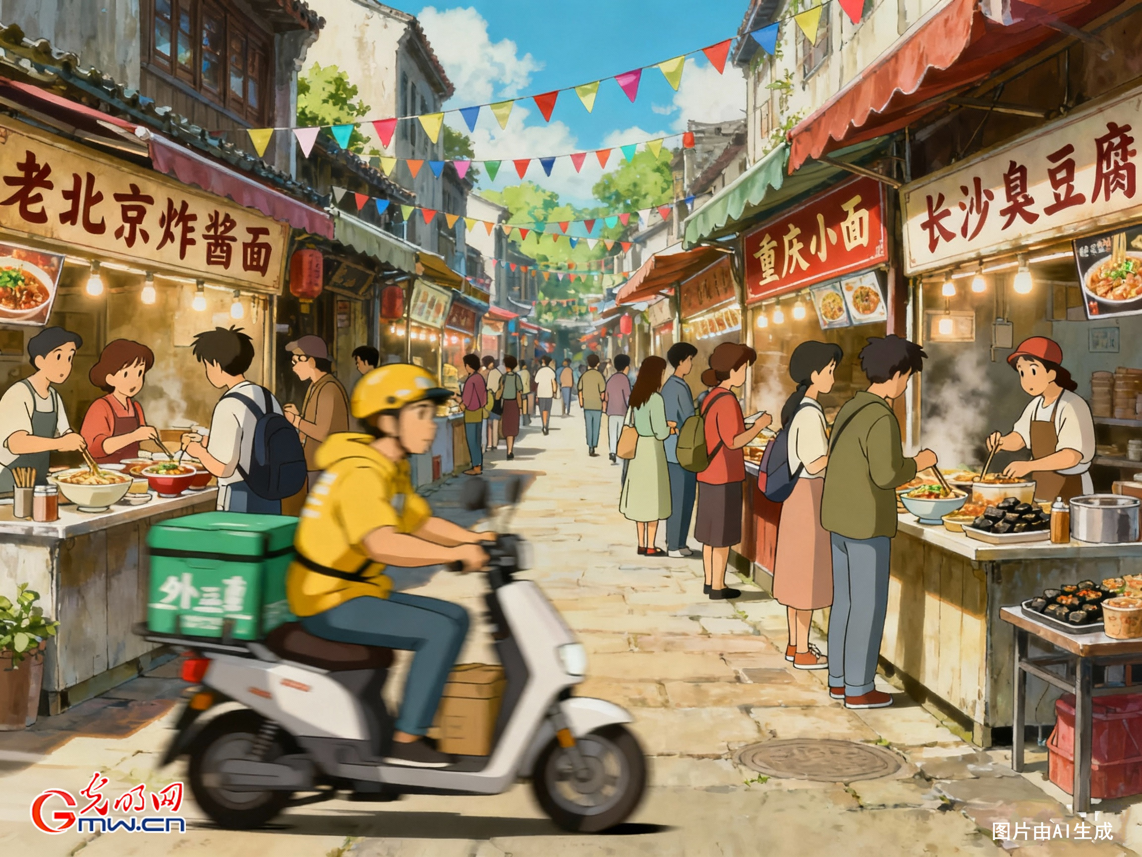 【光明漫評(píng)】國(guó)慶煙火氣，離不開(kāi)勞動(dòng)者的守護(hù)