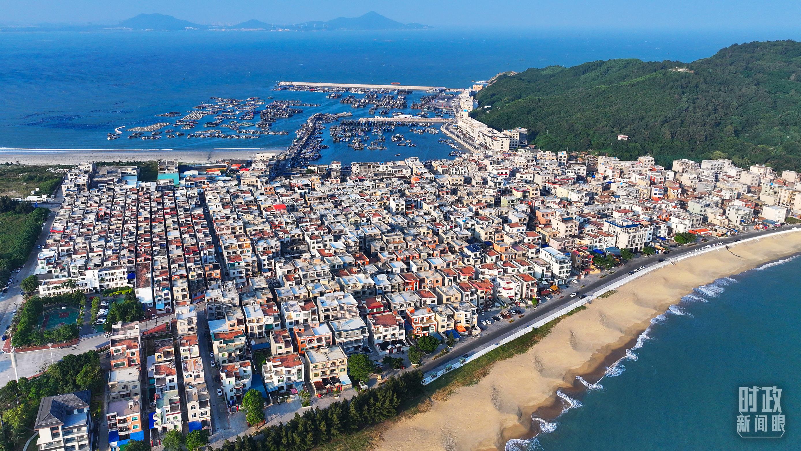 △澳角村。（總臺記者李鵬沖拍攝）