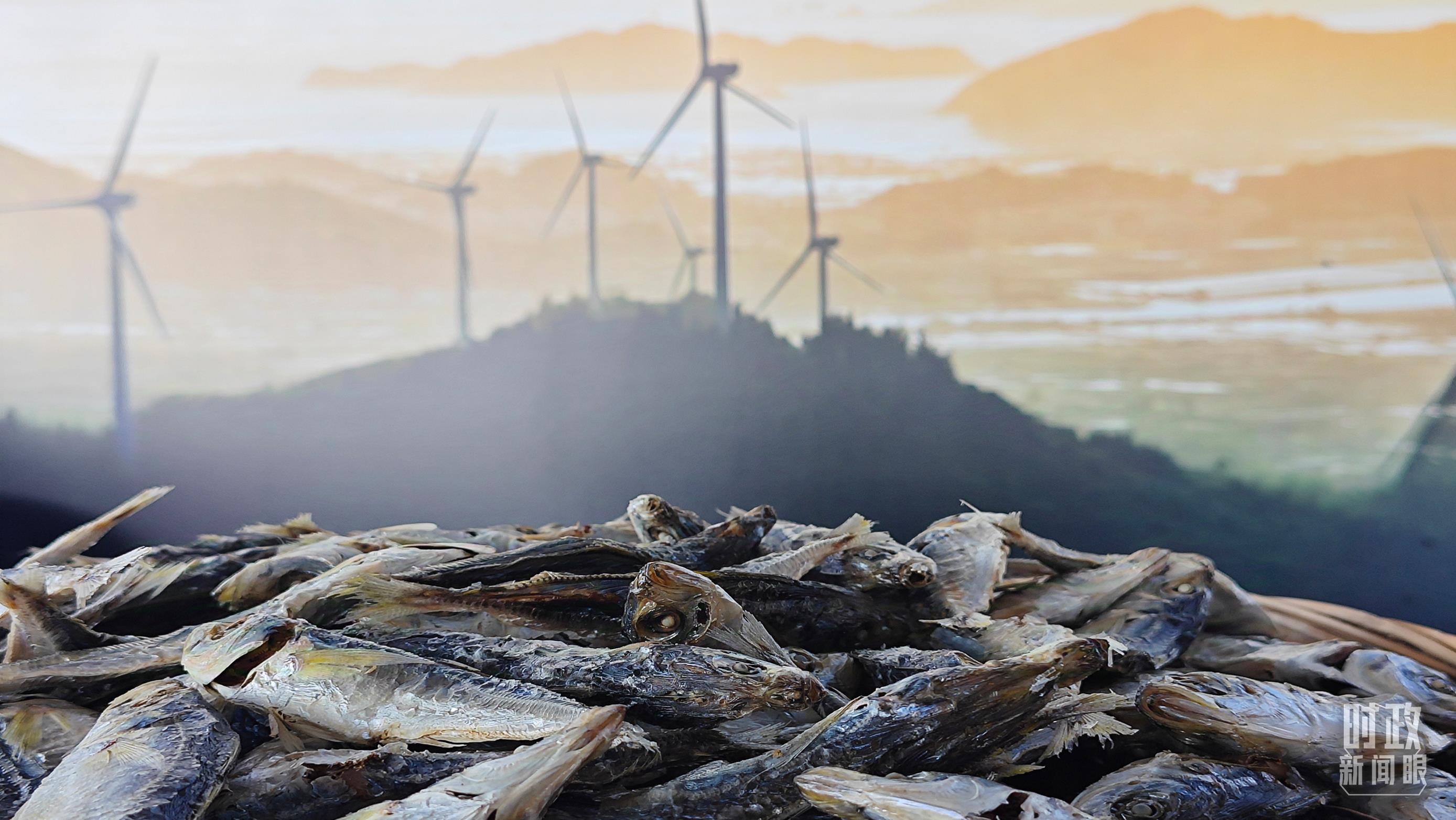 △澳角村的海產(chǎn)品。（總臺央視記者許永松拍攝）