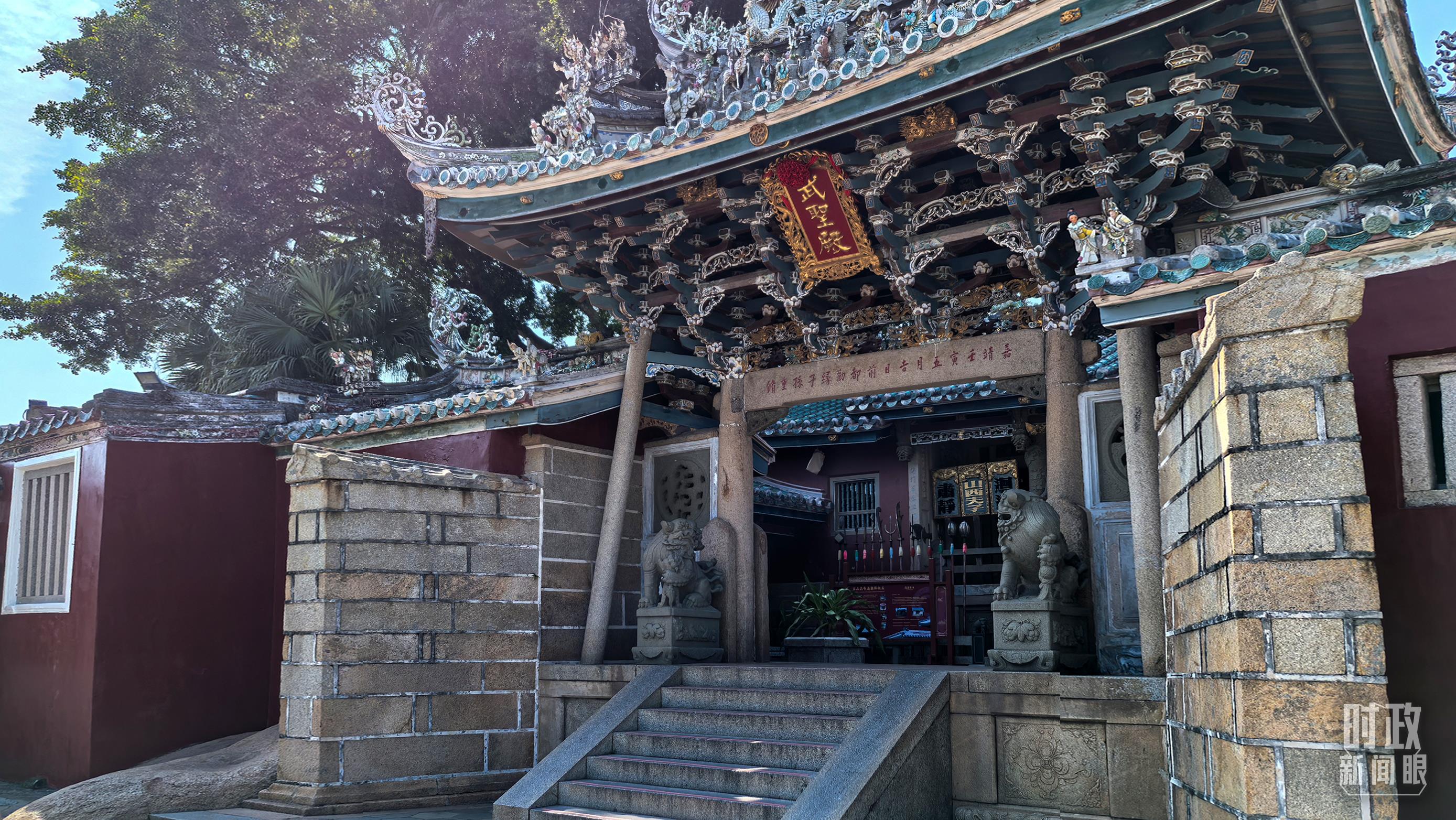 △關(guān)帝文化產(chǎn)業(yè)園。（總臺央視記者陸泓宇拍攝）