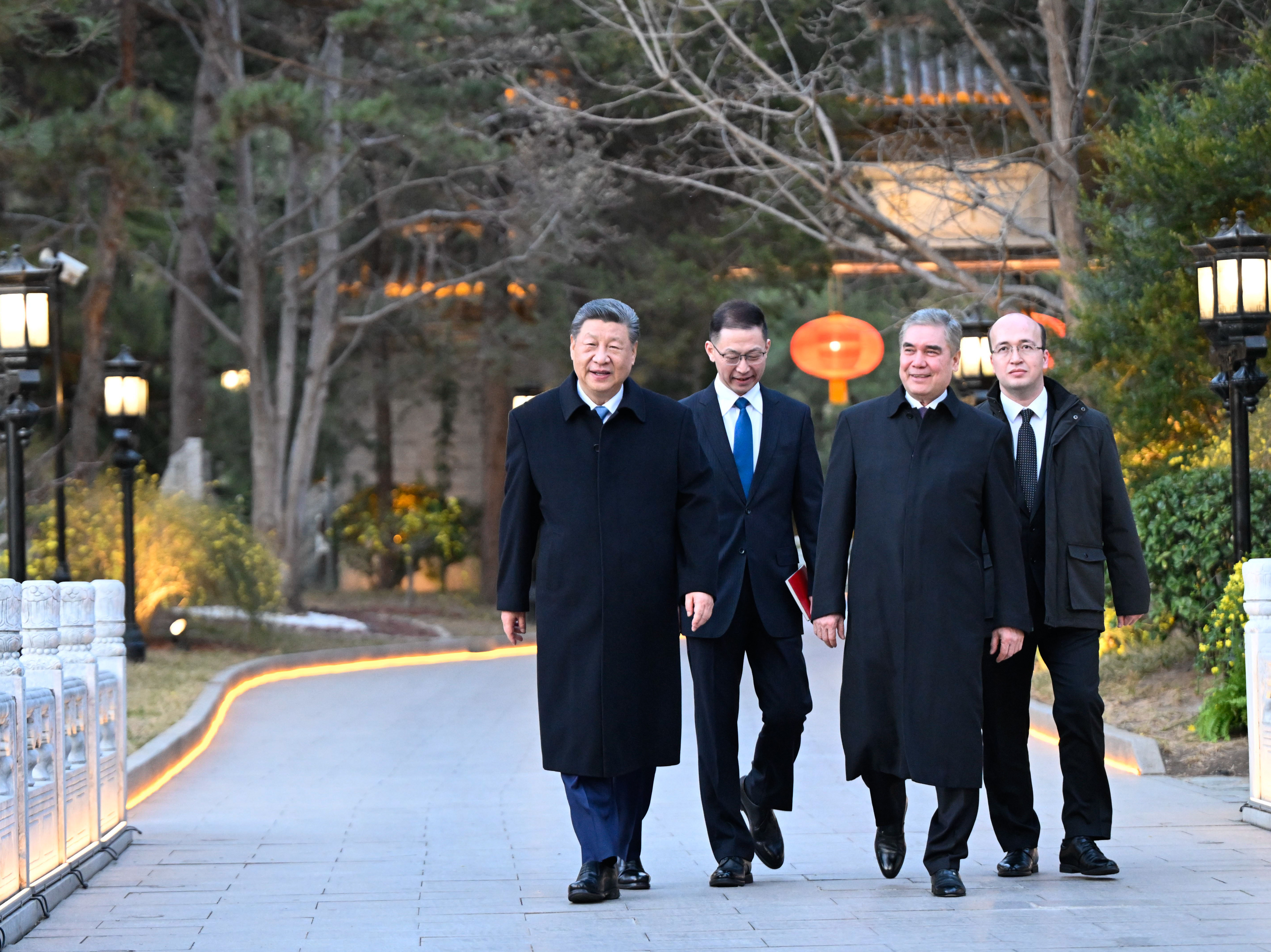 2026年3月18日，國家主席習(xí)近平在北京會(huì)見土庫曼斯坦民族領(lǐng)袖、人民委員會(huì)主席別爾德穆哈梅多夫。