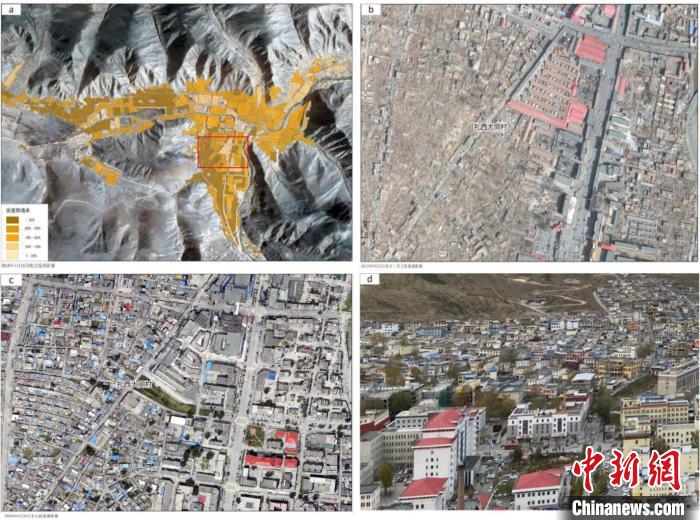 災(zāi)后重建區(qū)群眾住房條件得到根本性改善監(jiān)測(cè)結(jié)果。中科院空天院 供圖