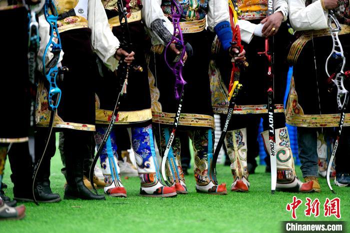 3月28日，參加響箭比賽的選手們。　李林 攝