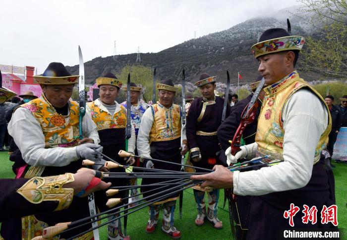 3月28日，參加響箭比賽的選手們?！±盍?攝