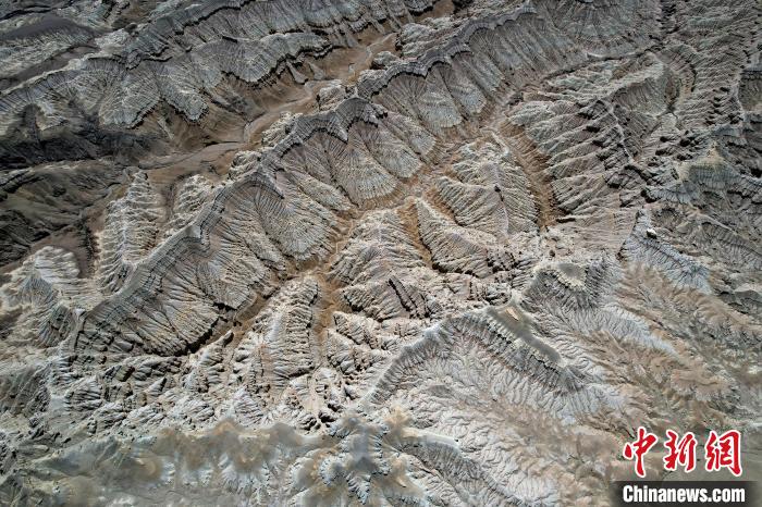 4月5日，西藏阿里札達(dá)土林。(無人機(jī)照片) 李林 攝