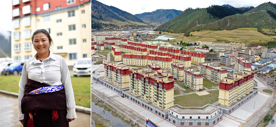 (脫貧攻堅(jiān)·圖片故事)(6)藏東脫貧影像:我們住進(jìn)了新房子